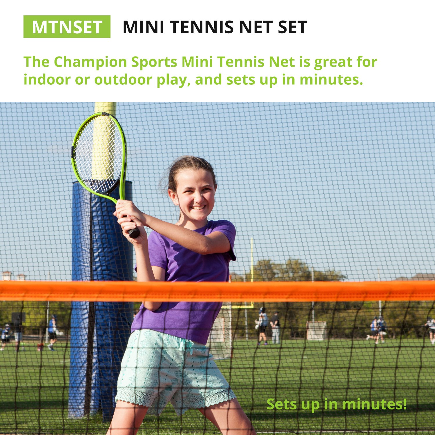 Portable Tennis Nets： Easy Setup, Great for All Ages and Sports