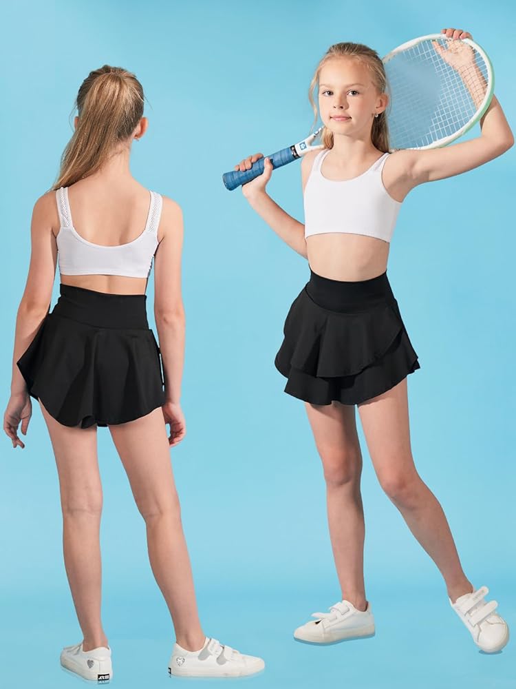 Youth Tennis Skirt： Stylish & Comfortable for Active Girls