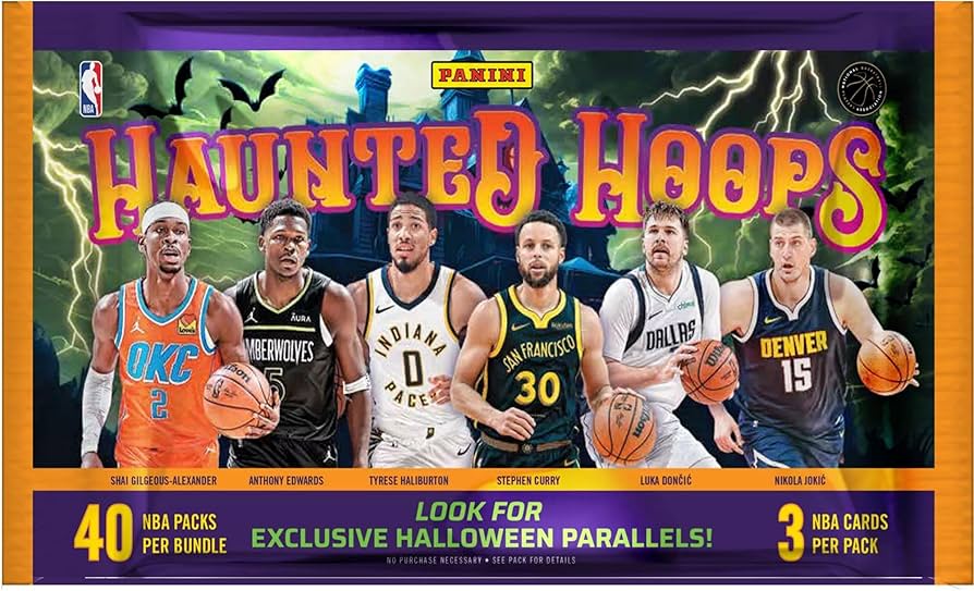 Unlock the 2024 Panini Haunted Hoops NBA Basketball Bundle Today!