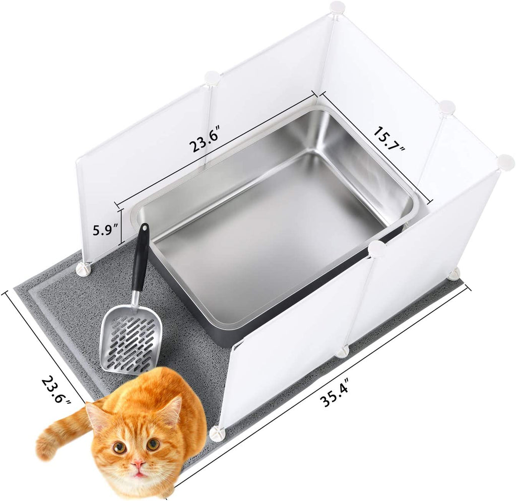 Why Choose a Stainless Steel Cat Litter Box？ Top Benefits and Reviews