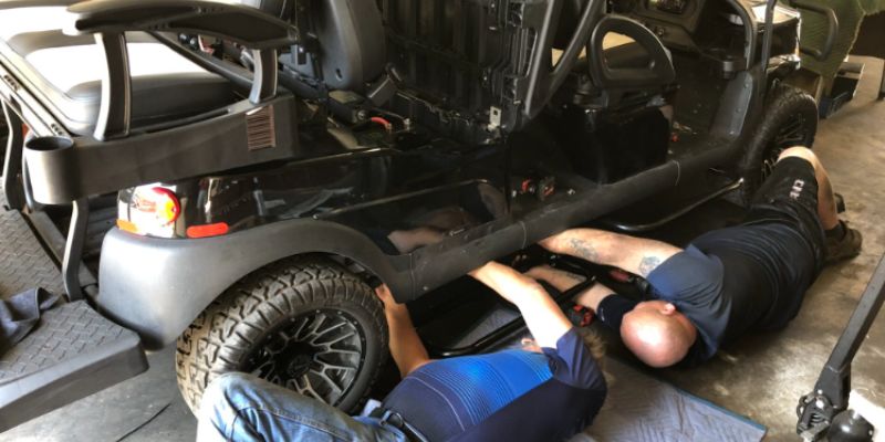 Golf Cart Repair Essentials： Battery Care, Tire Fixes, & Alignment