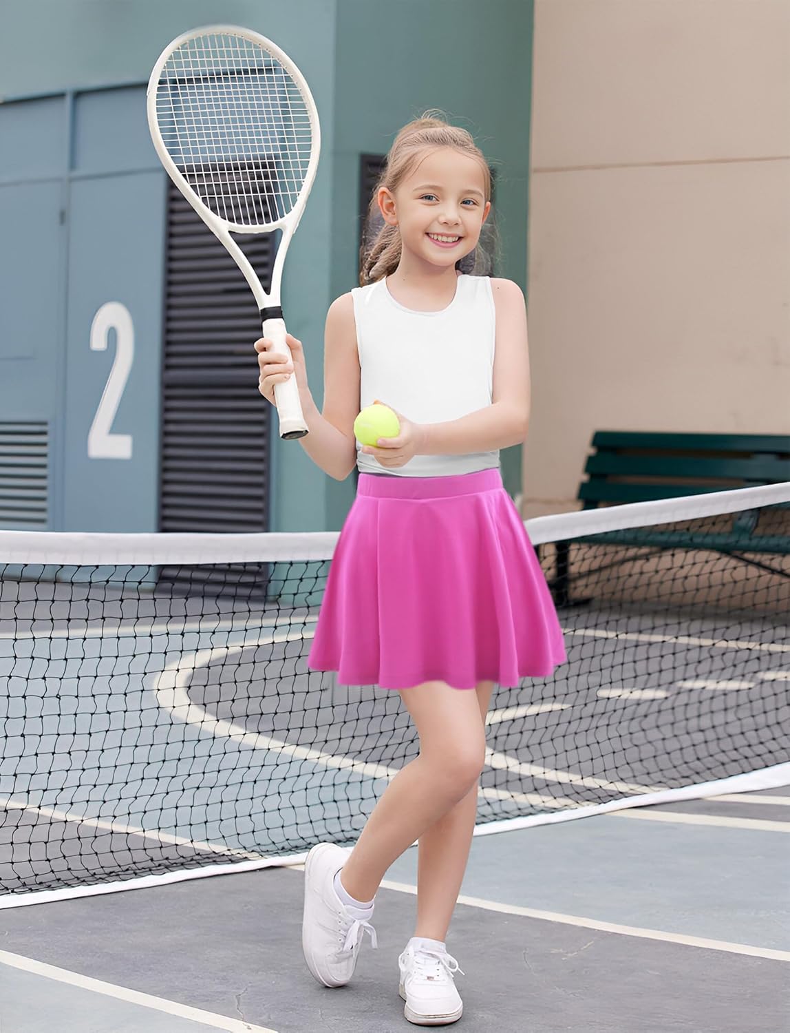 Youth Tennis Skirt： Stylish & Comfortable for Active Girls