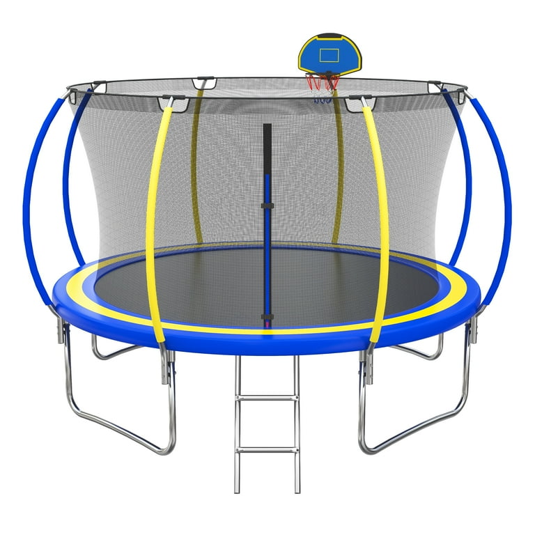 Enhance Your Game： Top Trampolines with Built-in Basketball Hoops