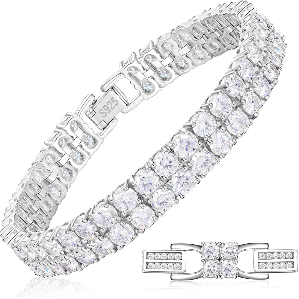 Moissanite Tennis Bracelets Collection： Elegant, Affordable & Eco-Friendly