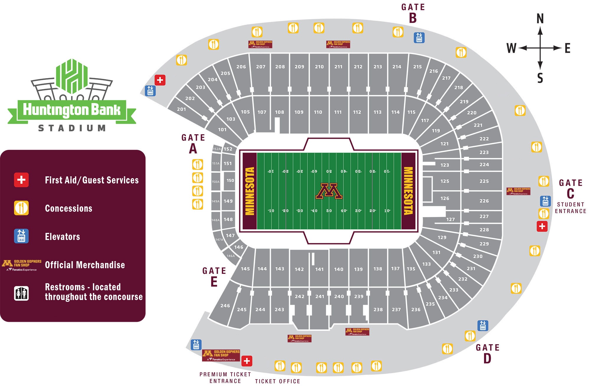 Explore Gopher Football 3D View: Complete Seating Guide for Huntington Bank Stadium