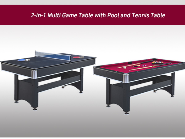 Pool Table with Table Tennis Top: The Ultimate 2-in-1 Game Solution