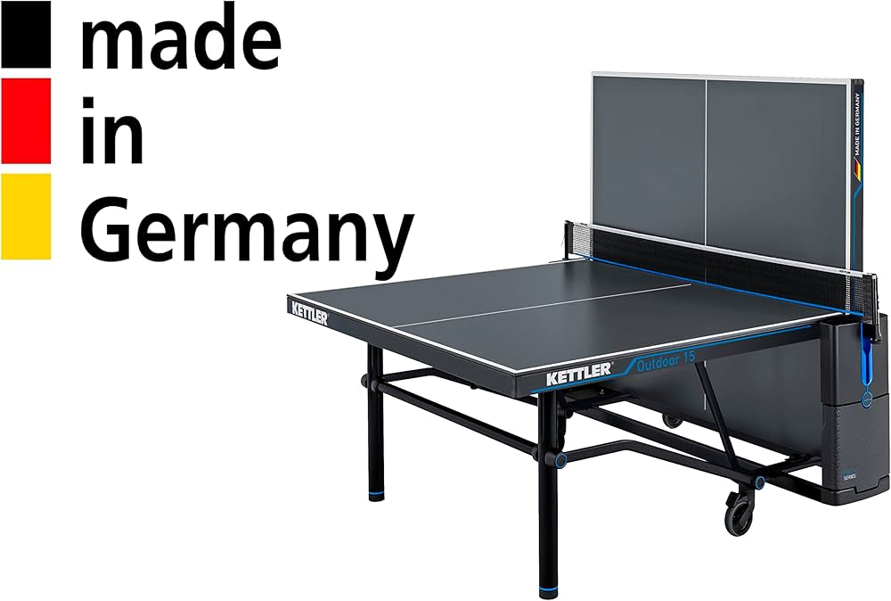 Why the Kettler Outdoor 15 Table Tennis Table is a Must-Have for Every Home Game Room