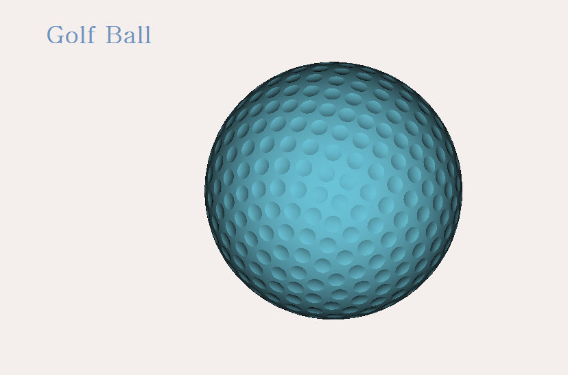 Download Free Golf Ball 3D Model Files for Printing and Animation