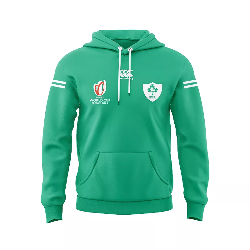 Official Ireland Rugby Hoodie 2023: Perfect for Rugby Fans and Supporters