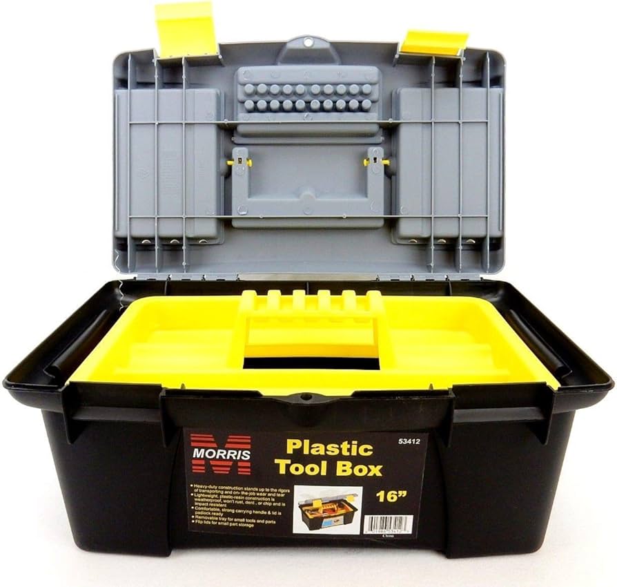 Lightweight and Impact-Resistant Plastic Tool Boxes for Professionals