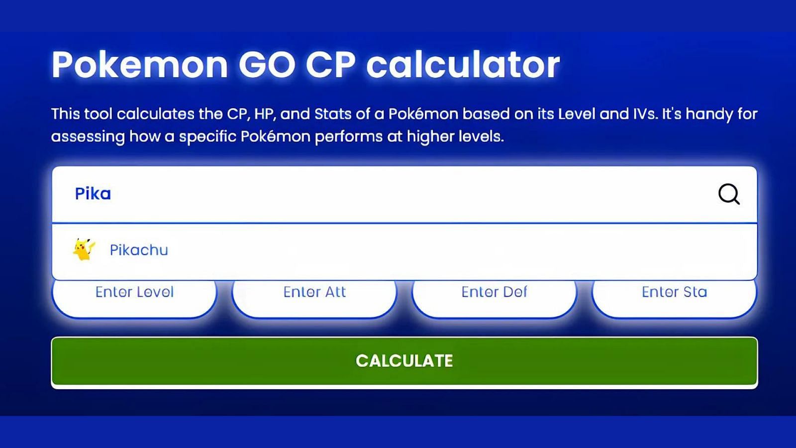 How to Use the Pokemon Go Evolution Calculator for CP and HP Predictions