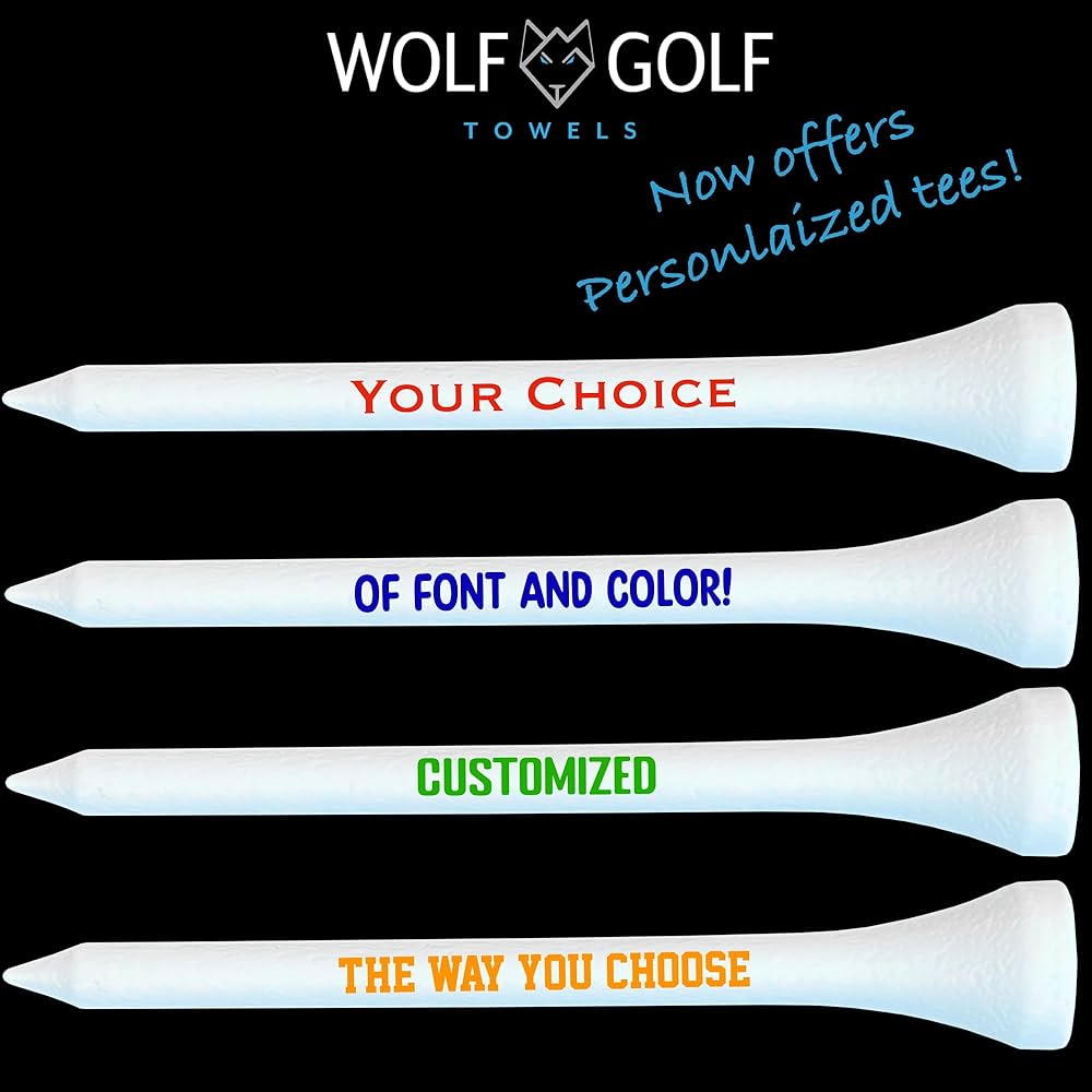 Custom Golf Tees: Personalized Options for Every Golfer