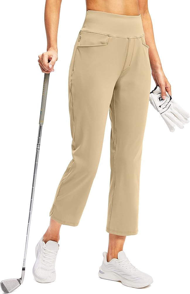 High-Waist & Ankle-Length Golf Pants for Women: Perfect for the Course