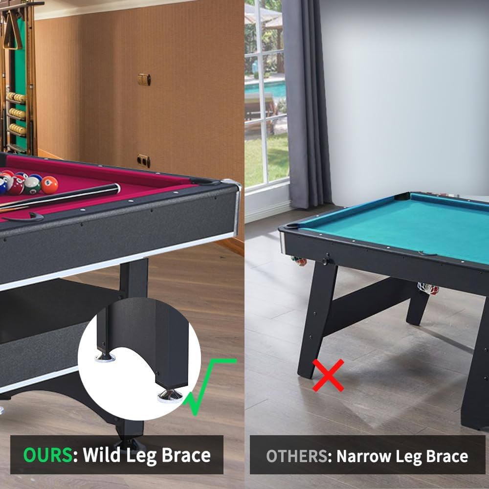 Pool Table with Table Tennis Top: The Ultimate 2-in-1 Game Solution