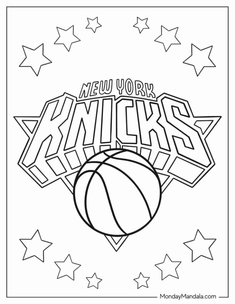 Free Printable Basketball Coloring Pages for Kids: Fun & Easy to Download