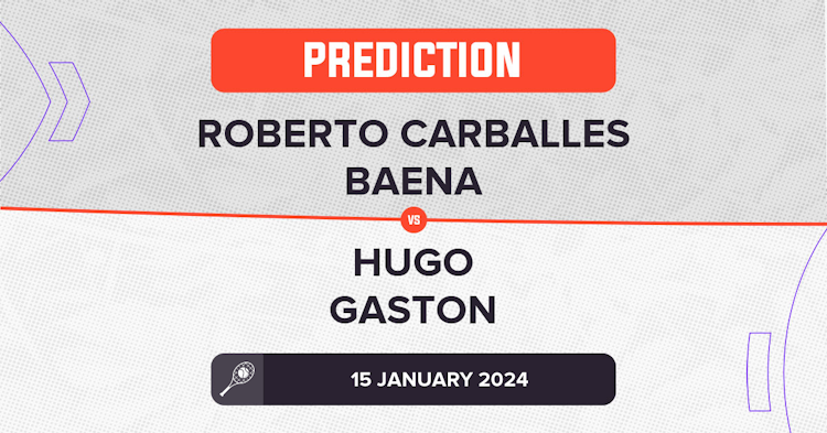 Roberto Carballes Baena vs Hugo Gaston: Latest Score Updates & Stats