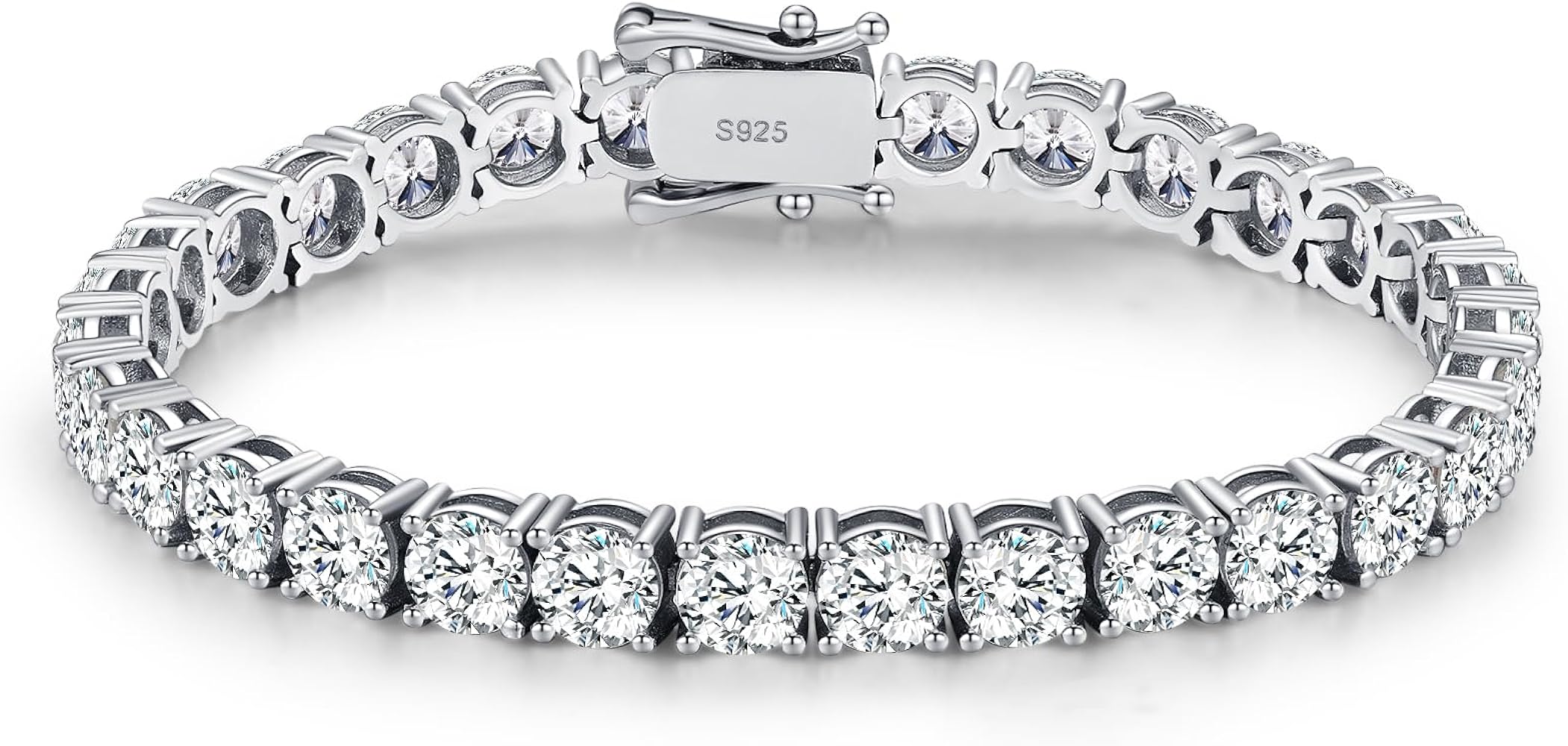 Shop Exquisite Silver Tennis Bracelets - Perfect for Any Occasion