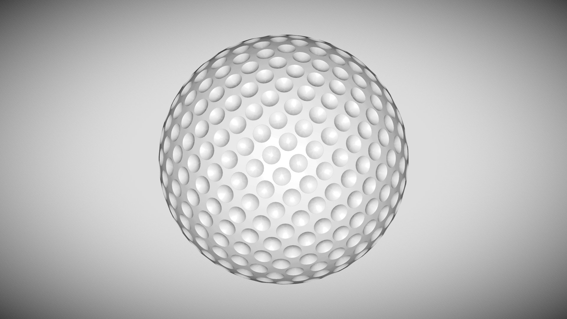 Download Free Golf Ball 3D Model Files for Printing and Animation