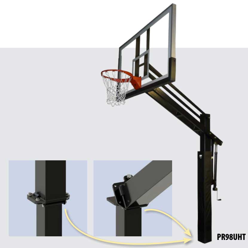 IPI Basketball Hoops: Regulation & Custom Heights