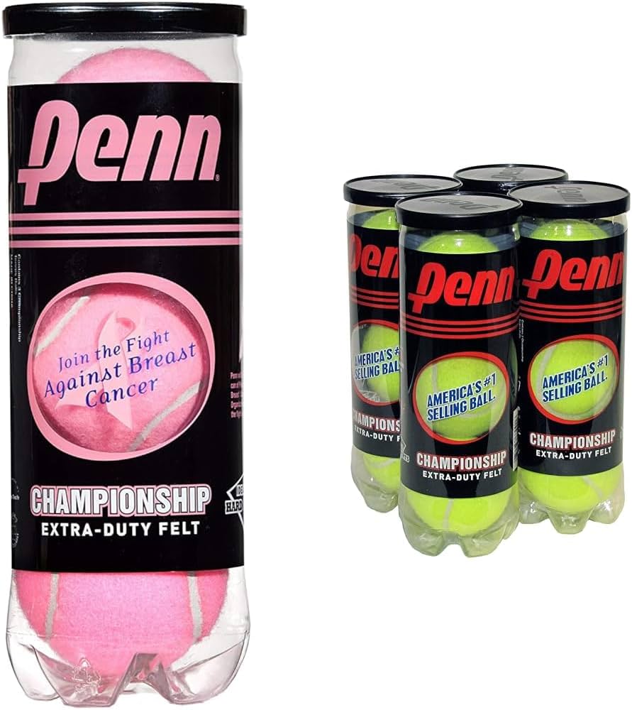 Top Pink Tennis Balls for Competitive Play – Penn Championship & More