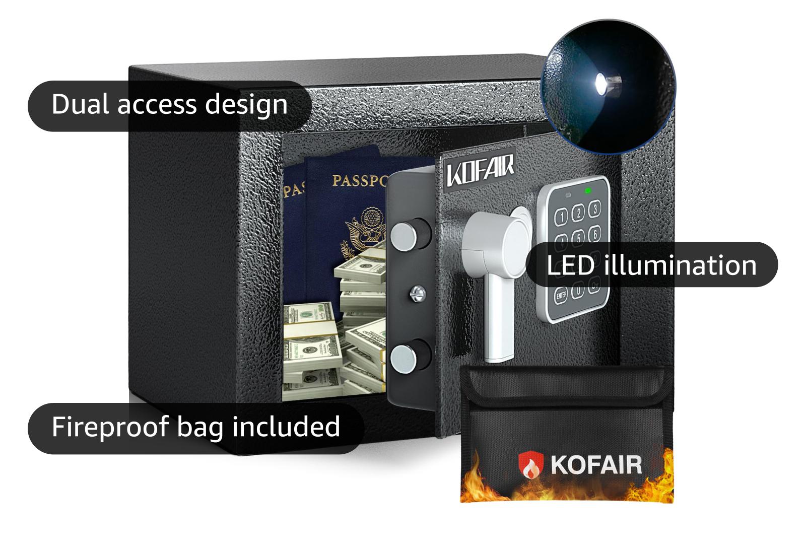 Kofair Safe Box Specs: Features, Durability & Design Explained