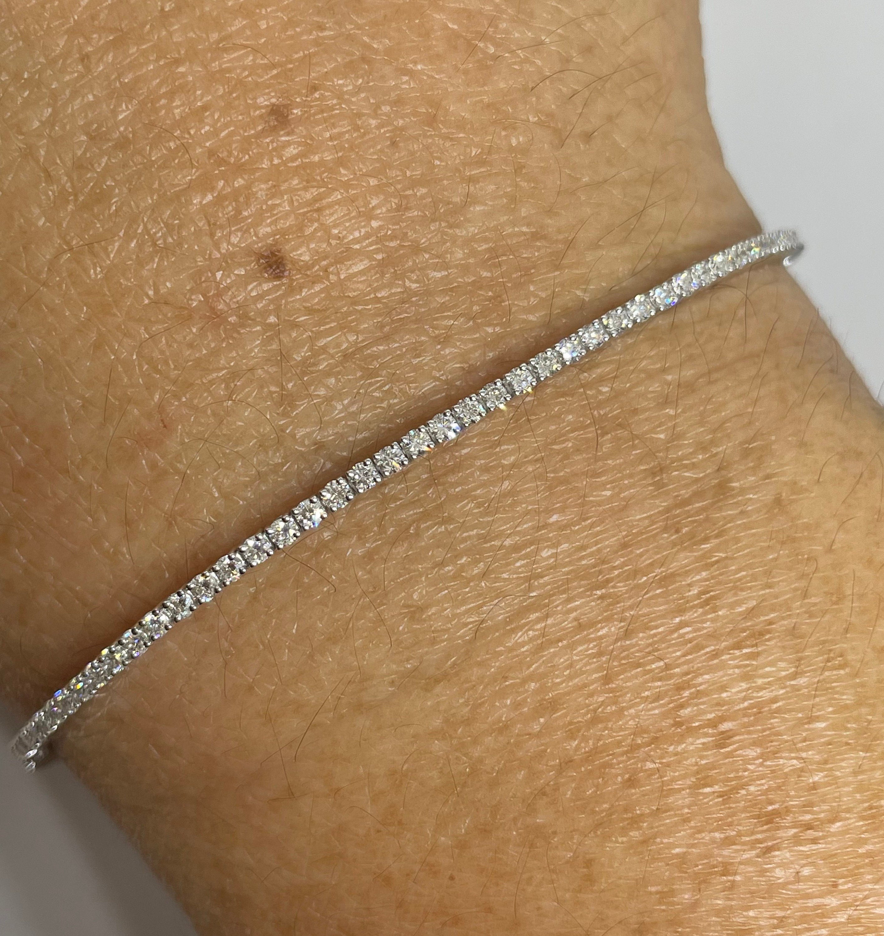 Shop 18k Gold Tennis Bracelet Blanks for Unique Creations