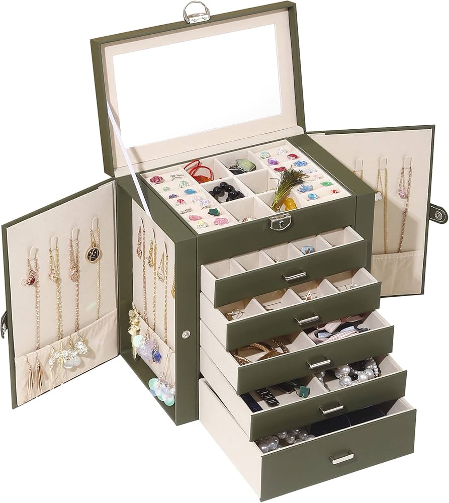 Best Huge Jewelry Box for Elegant Storage: Spacious & Functional Design