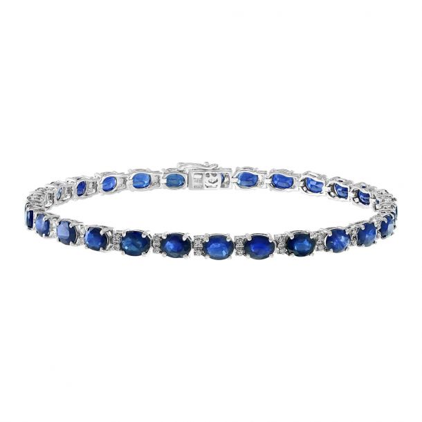 Elegant Sapphire Tennis Bracelet for Women – Timeless Style and Sparkle