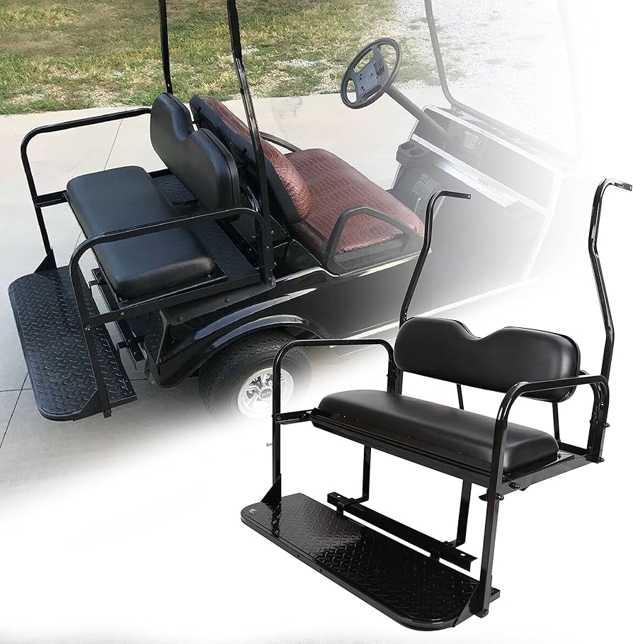 golf cart rear seat