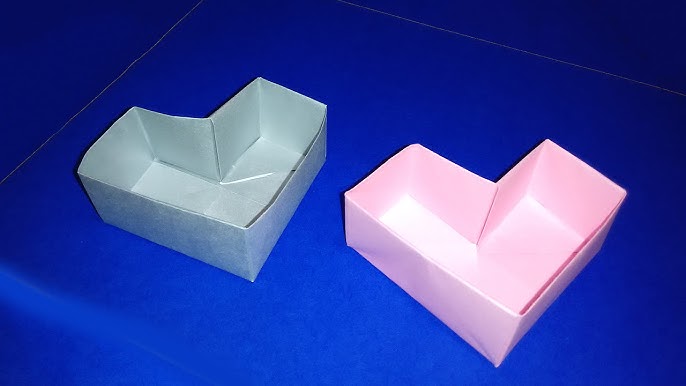 Valentines Day Gift Idea: How to Make an Origami Heart Box