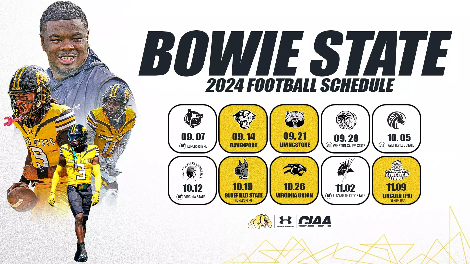 Bowie State University Football: 2024 Bulldogs Schedule and Game Highlights