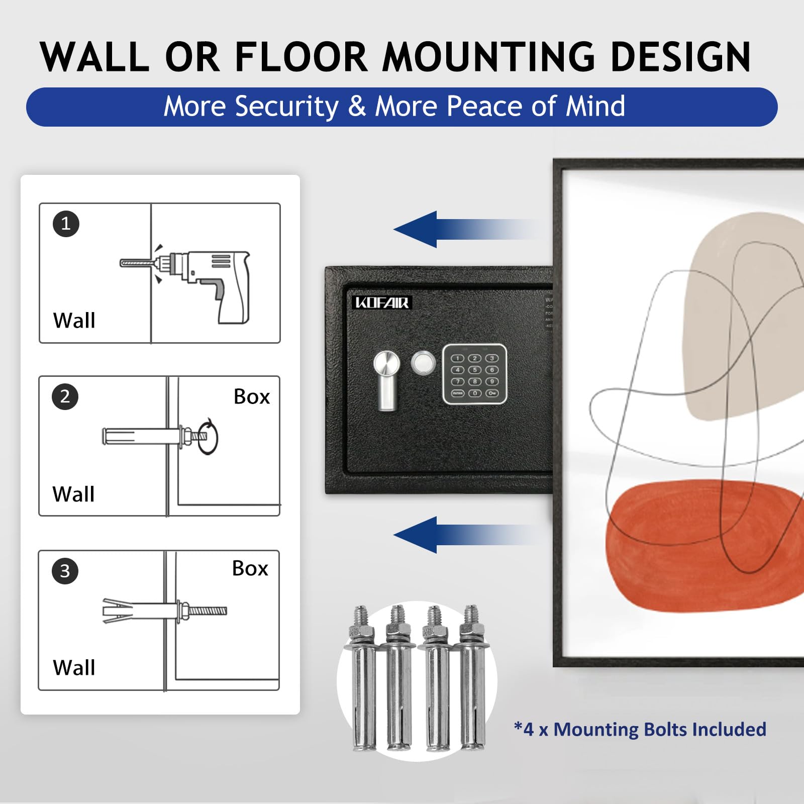 Kofair Safe Box Specs: Features, Durability & Design Explained