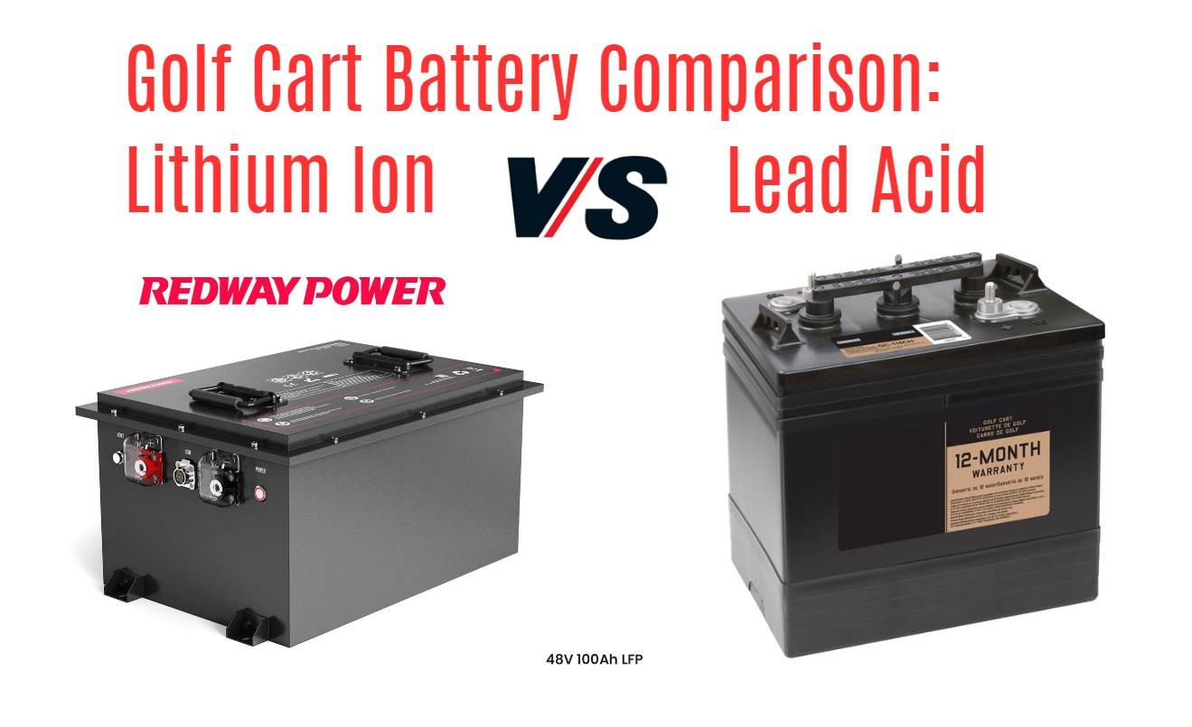 Choosing the Right 48V Golf Cart Battery: Lithium vs. Lead-Acid