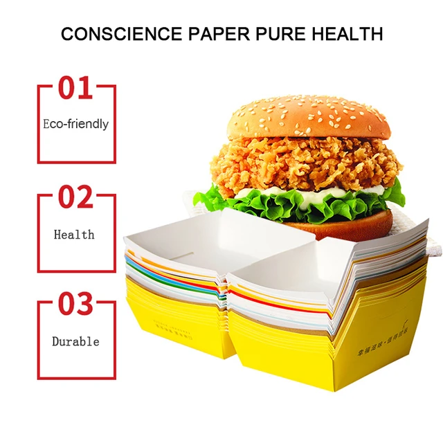 Durable Paper Burger Boxes: Sustainable Packaging for Hot Burgers