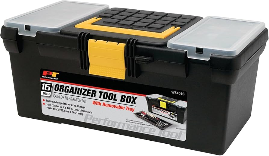 Lightweight and Impact-Resistant Plastic Tool Boxes for Professionals