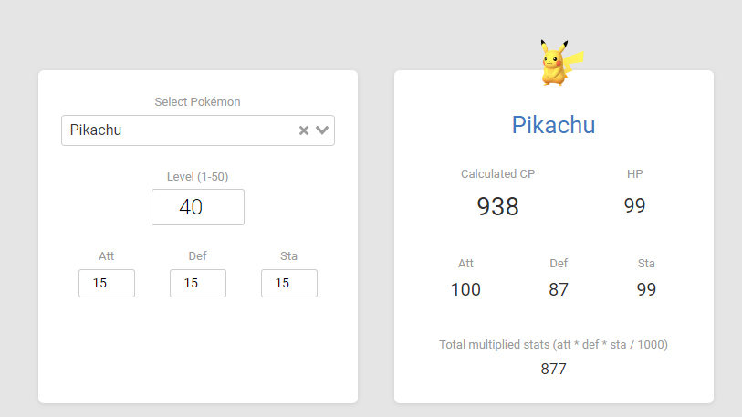 Ultimate Pokemon Evolve Calculator for CP & HP Predictions