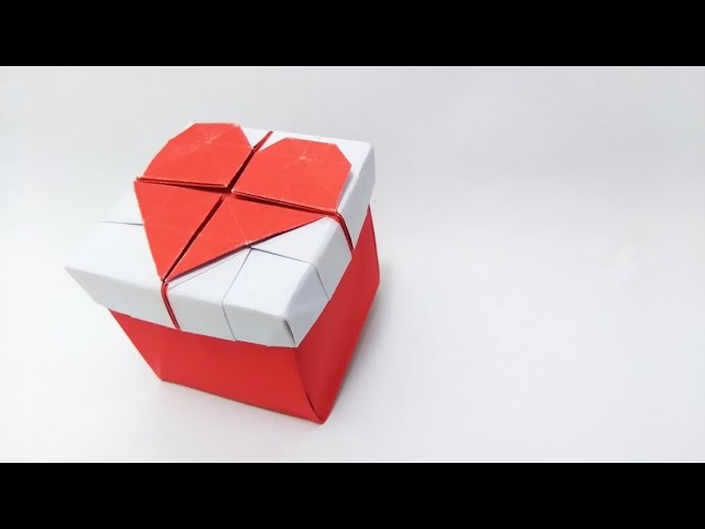 Valentines Day Gift Idea: How to Make an Origami Heart Box