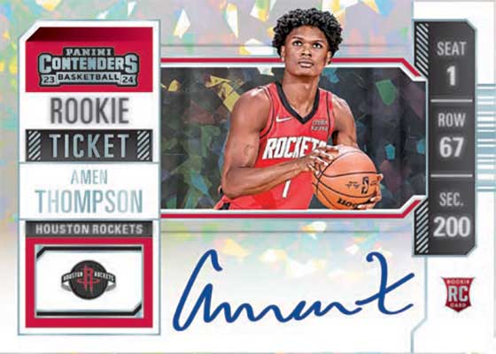 Complete 2023-24 Panini Contenders Basketball Checklist and Release Details