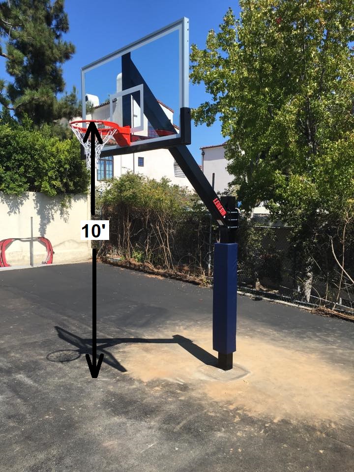 IPI Basketball Hoops: Regulation & Custom Heights