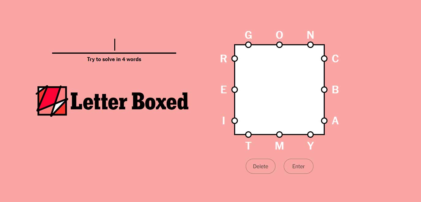 Play Letter Boxed Unlimited: The Ultimate Word Puzzle Challenge