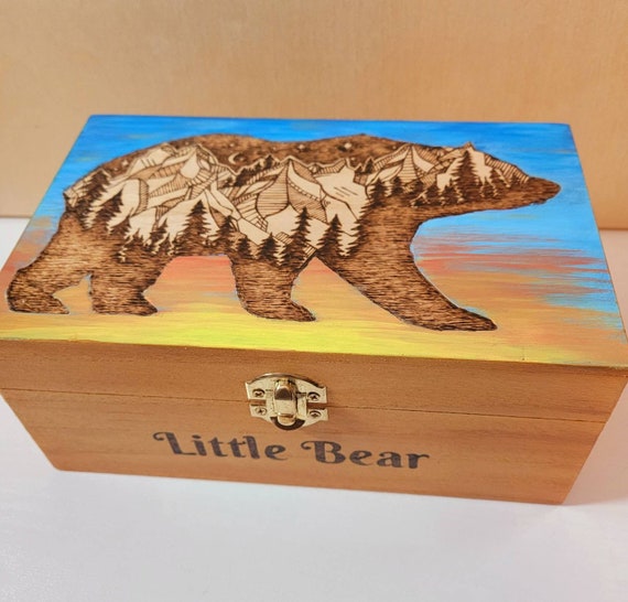 Shop Grizzly Bear Keepsake Boxes: Perfect Gifts for Nature Enthusiasts