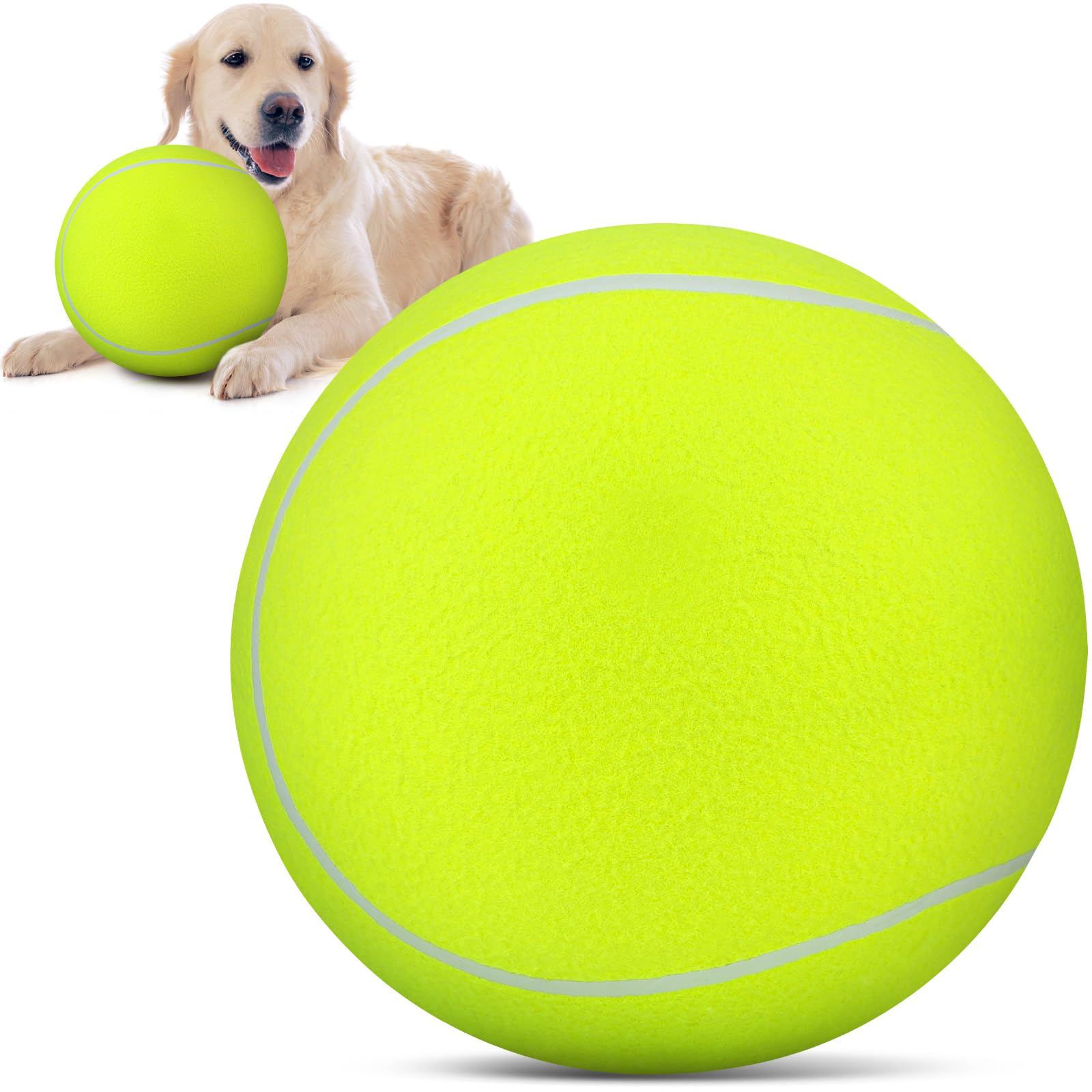 Giant Tennis Ball for Dogs: Durable Toys for Big Fun