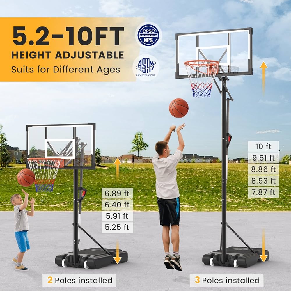 Looking for a 10 Foot Basketball Hoop? Heres What You Need to Know