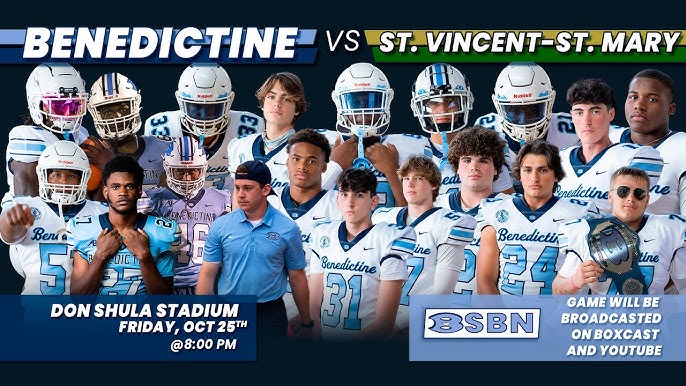 Watch St. Vincent-St. Mary Football 2023 Live Games and Updates