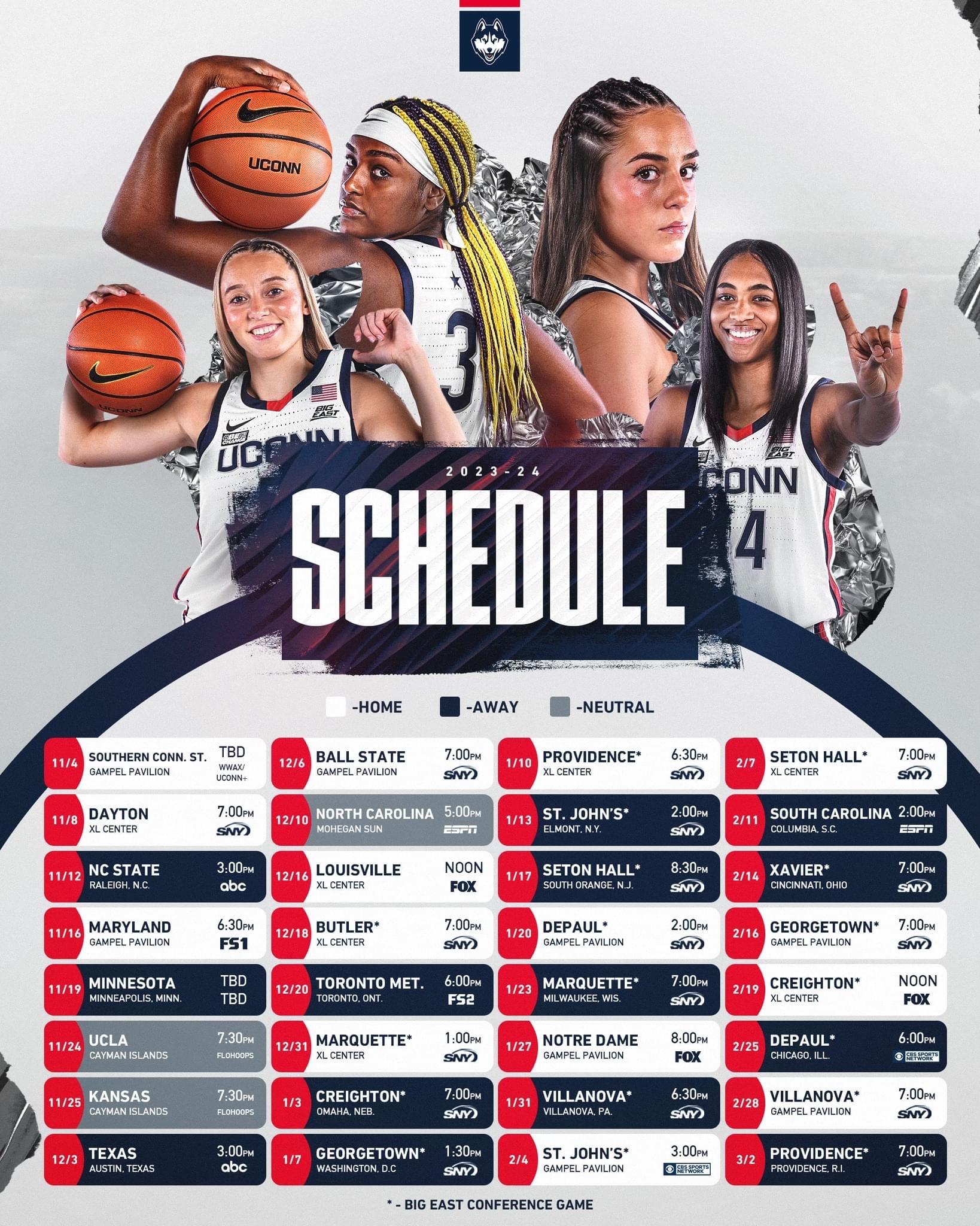 Catch every game: Your guide to the uconn womens basketball schedule 23 24.