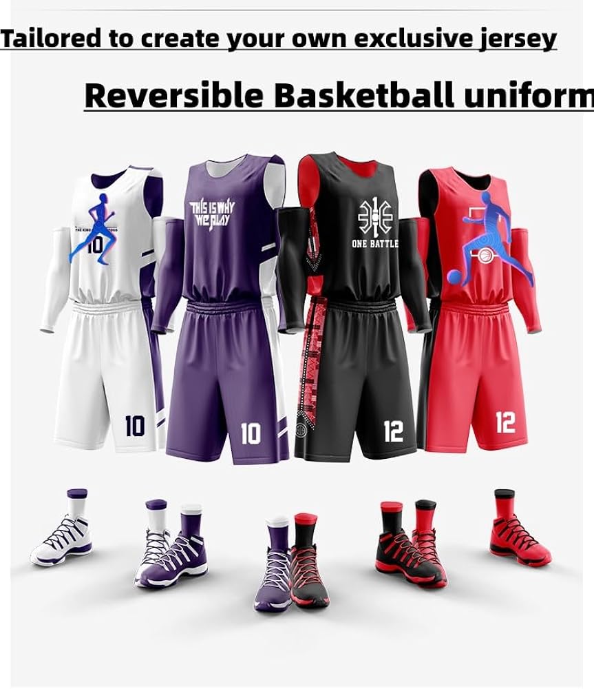 Reversible Basketball Uniforms: Two-in-One Style, Find Yours Today!