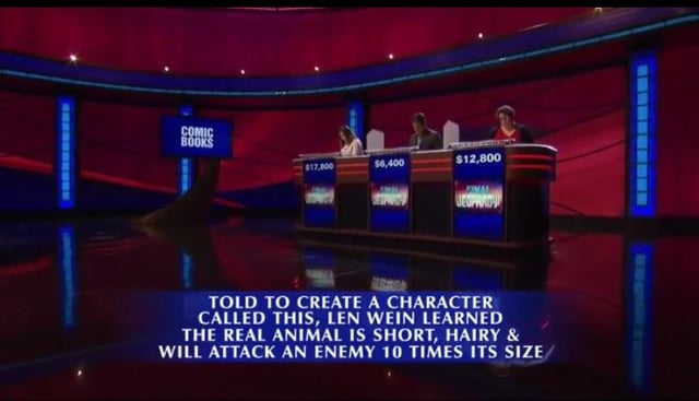 Missed Todays Final Jeopardy Question? Check Out the Clue and Solution Here.