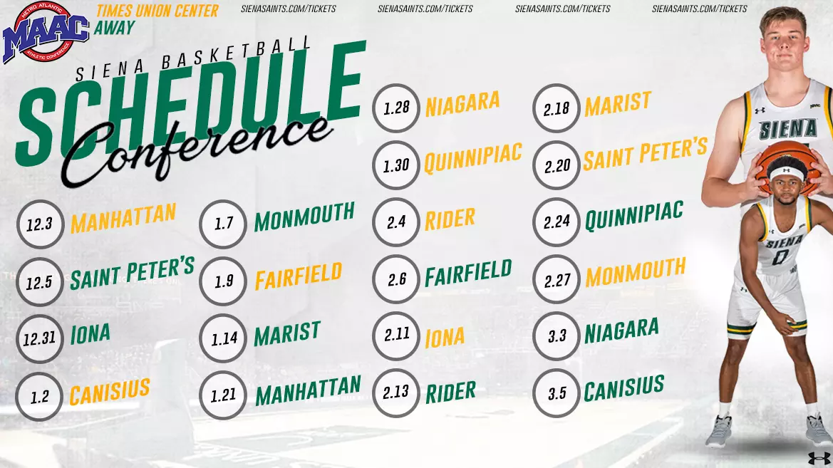 Get the Complete Siena Basketball Schedule and Plan Your Watch Parties!