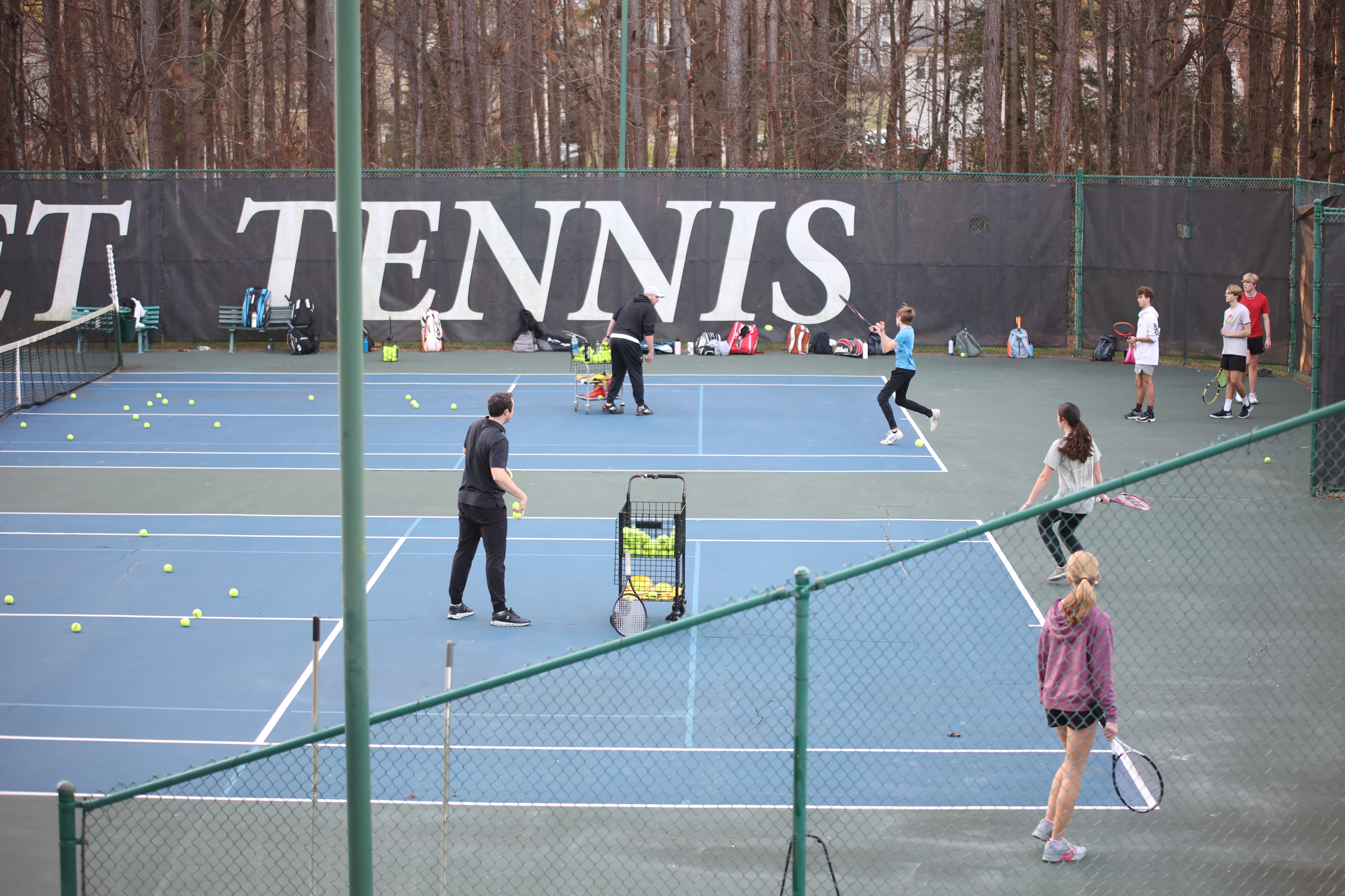 Find Your Perfect Match at Sunset Tennis Club Holly Springs NC (Beginner to Advanced Players Welcome)