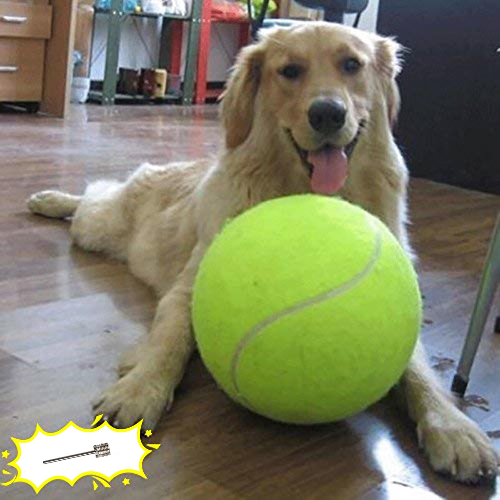 Giant Tennis Ball for Dogs: Durable Toys for Big Fun